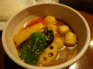 SHANTi （シャンティ）　　オリジナルスープのベジタブル　　蔬菜咖喱