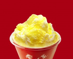 午後の紅茶のかき氷専門店 レモンティー×オレンジハニー 柠檬茶蜂蜜橙子冰