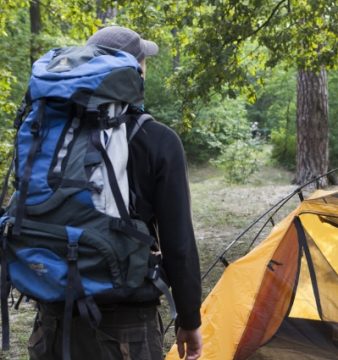 トレッキング用バックパック