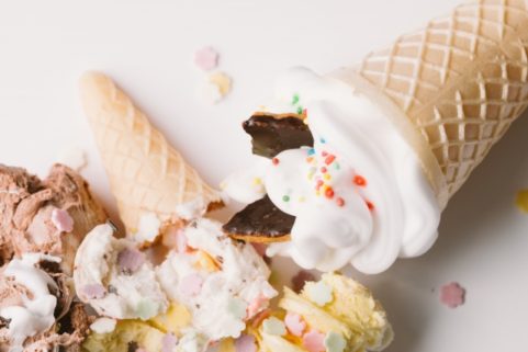 冷たいスィーツ