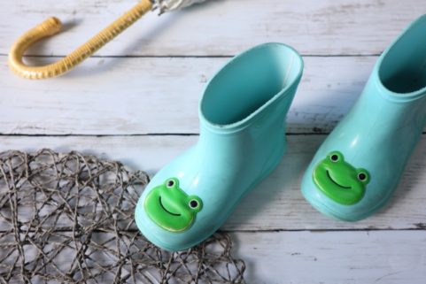 キッズレインシューズ