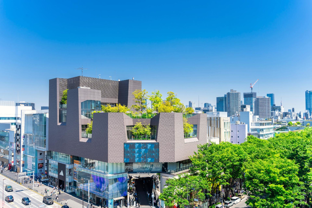 原宿の街と店舗