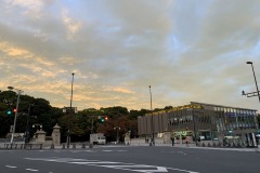 原宿 朝焼け