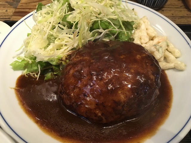 ハンバーグ定食 ハンバーグ定食