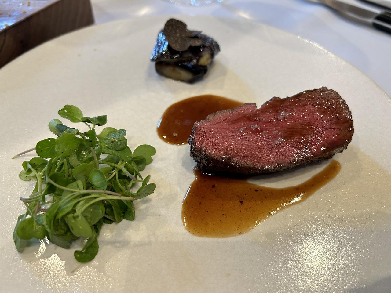 Menu misola(ランチ) 蝦夷鹿 茄子
