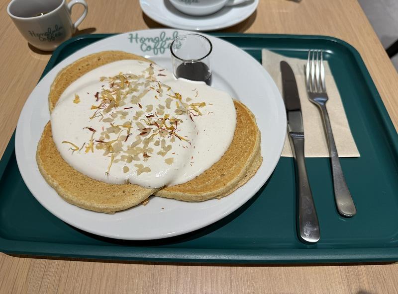 マカデミアナッツクリームパンケーキ マカデミアナッツクリームパンケーキ