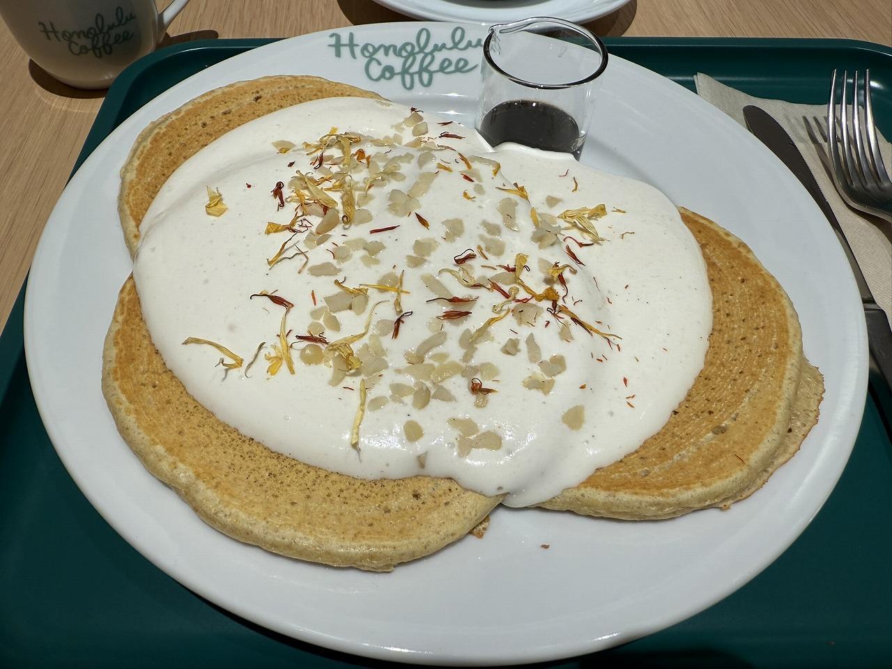 マカデミアナッツクリームパンケーキ マカデミアナッツクリームパンケーキ