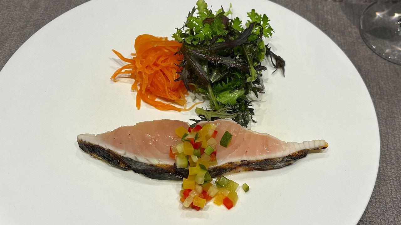 平日限定【Déjeuner】Menu marché ~ Entrée~鰆のミキュイ ソースラヴィゴット