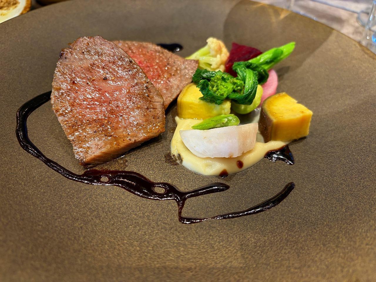 平日限定【Déjeuner】Menu marché 厳選和牛のロティ ソースヴァンルージュ