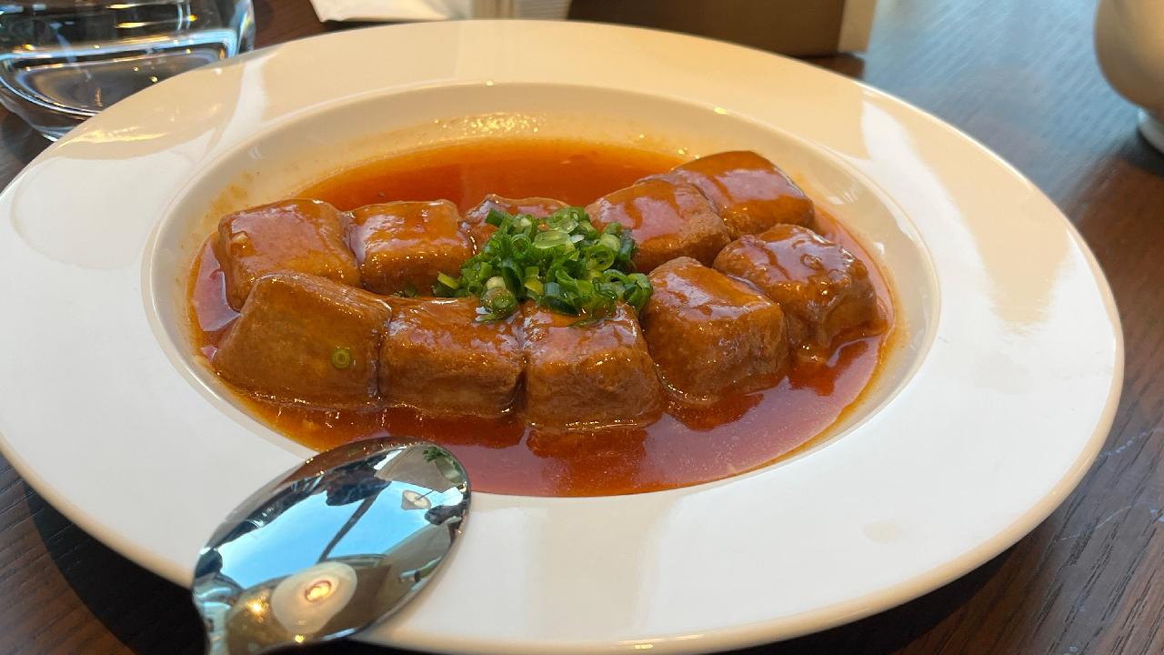 ランチコース 台湾揚げ出し豆腐