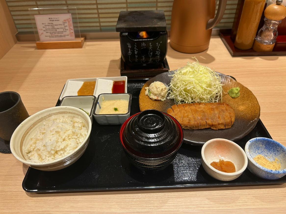 牛かつ定食 牛かつ定食