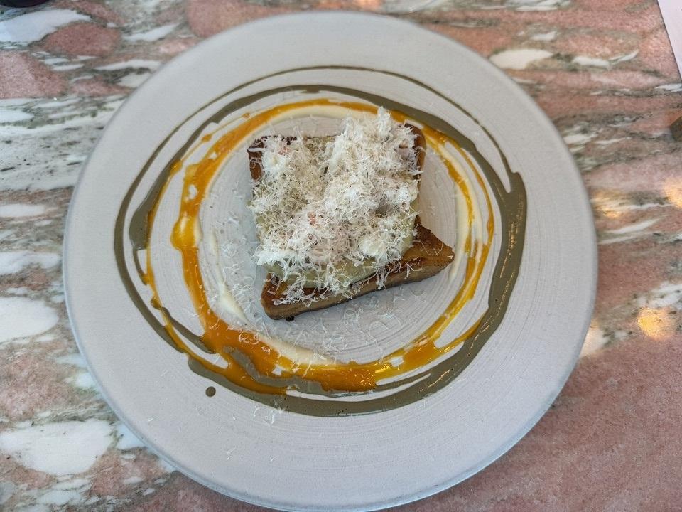【LUNCH】Près de L’ASコース ズワイガニを使ったフレンチトースト