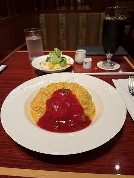 チキンオムライス チキンオムライス