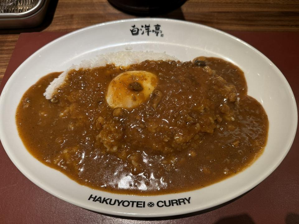温玉カレー 温玉カレー