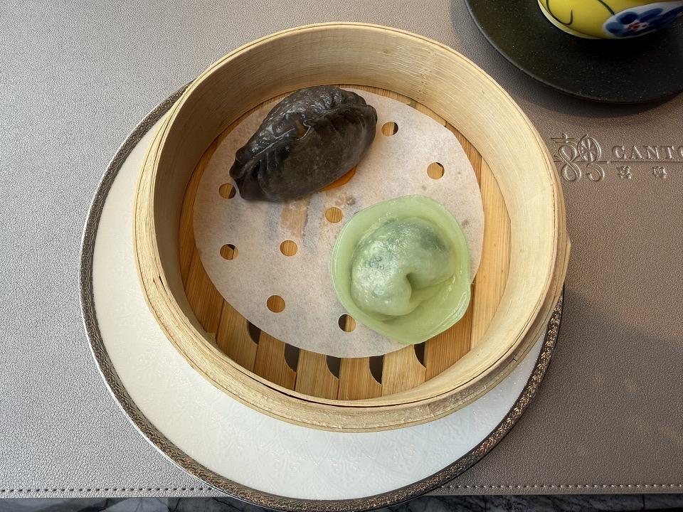 原宿ランチセット 本日の点心2種