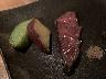焼物　赤城和牛モモ肉の炭火焼