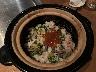 ご飯　蟹といくらの土鍋ご飯