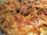 ベーコンたっぷりのpizza