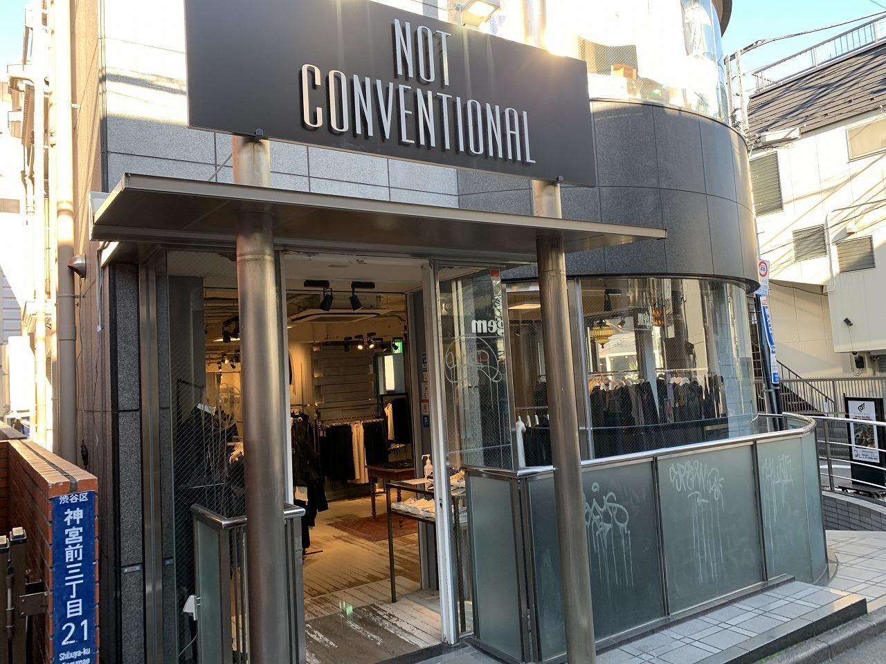 NOT CONVENTIONAL（ノットコンベンショナル）原宿店