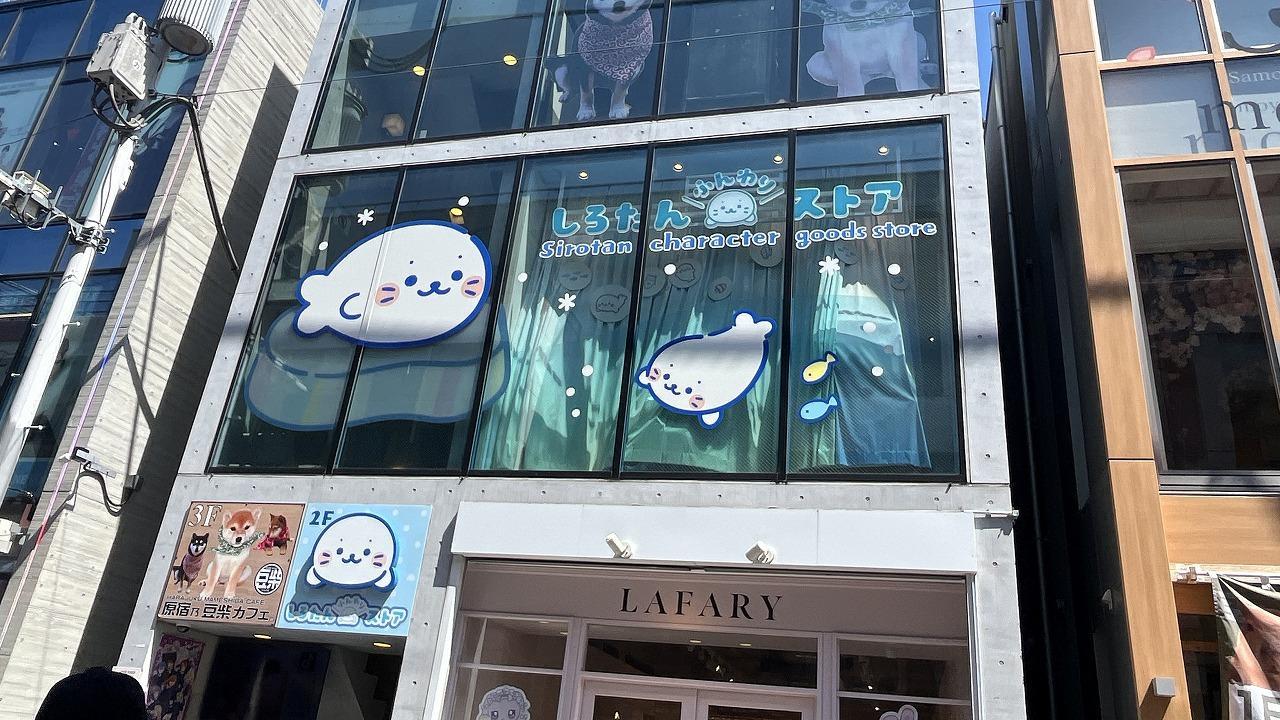 原宿竹下通りしろたんふんわりストア