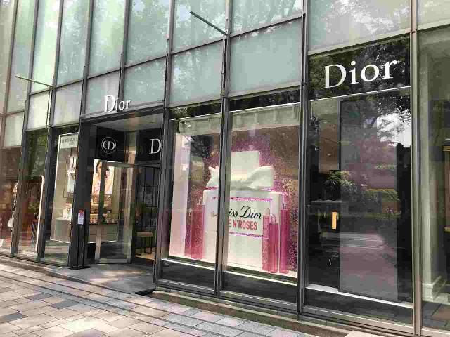 ディオール Dior パフューム ビューティ ブティック 表参道ヒルズ店 原宿 表参道 青山 はらお